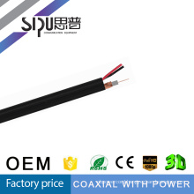 SIPU RG59+2C cable for CCTV Camera.75 Ohm! Brand OEM. Supply Sample with Free.MOQ 100PCS.